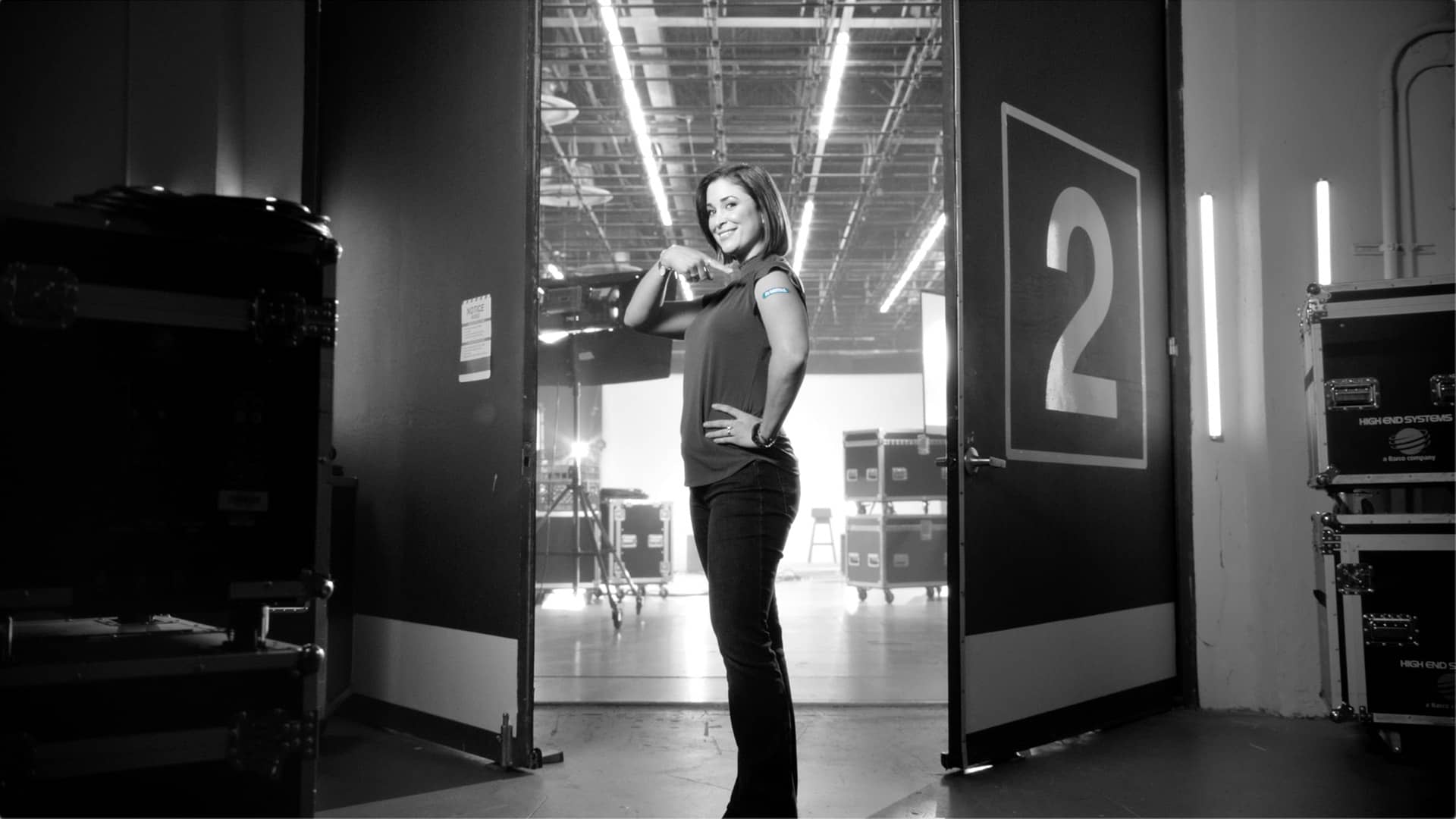 Telemundo’s main On-Air talent behind the scenes